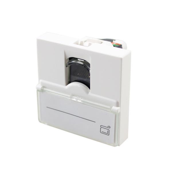 Quality Durable Networking FLUKE Tested RJ45 UTP Socket Mosaic Cat6A Cat6A Cat5e Keystone Jack for sale
