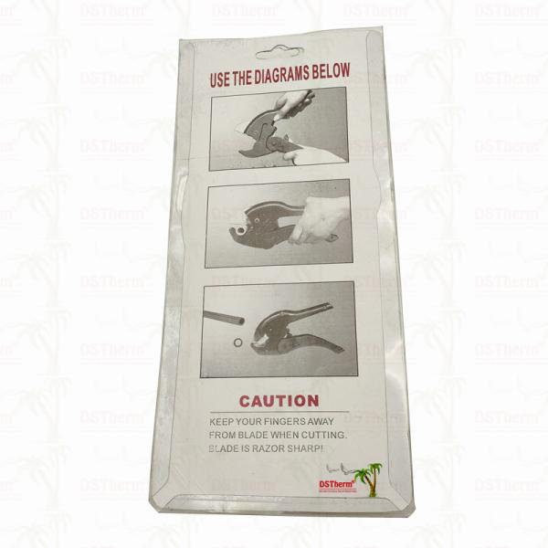 Blue Plastic Pipe Cutter PPR Cutter ISO9001 DIN8077/8078 20-40MM