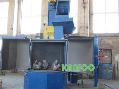 Quality Rotary Table Shot Blasting Machine For Casting Forging for sale