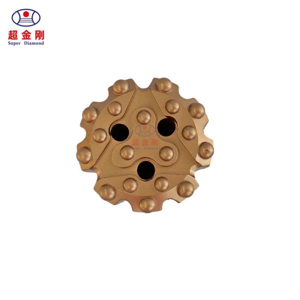 Forging Manufacturing Process T51 102mm Rock Drilling Tool Thread Drill Bit Down The Hole Button Bit Benefit