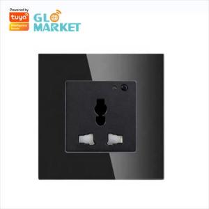 Wholesale Glomarket Tuya Smart Universal Wifi Smart Plug Socket Wireless Voice Remote Control from china suppliers