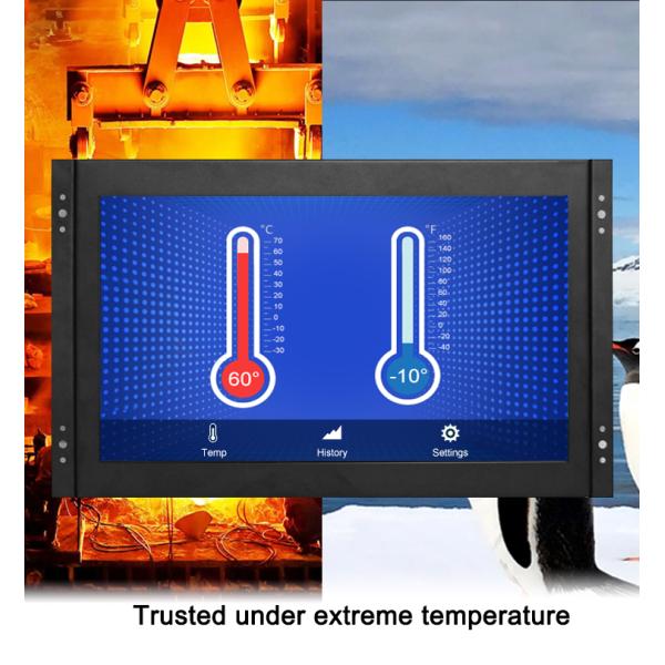Polcd Industrial 15 Inch Open Frame LCD Monitor Pure Plane Capacitive Touch Screen