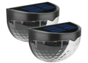 China Solar Waterproof Wall Light , 6 LEDs Light Sensor 8H Outdoor Garden Lamp on sale