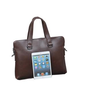 Wholesale Panton ROHS Mens Business Briefcase , Debossed Logo PU Leather Briefcase from china suppliers
