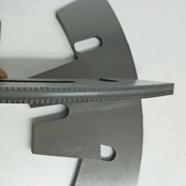 Alloy Steel Carton Board Slotting Machine Blades Customized Dimension
