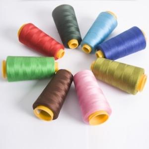 Buy cheap poly/poly core spun sewing thread raw white and color from wholesalers