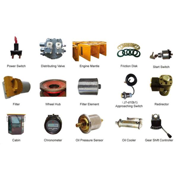 XCMG Strong Structure ZL50GV Earthmoving Machinery Long Service Life