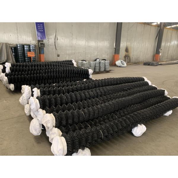 9Gauge Black PVC Coated Chain Link Fence 50FT Per Roll