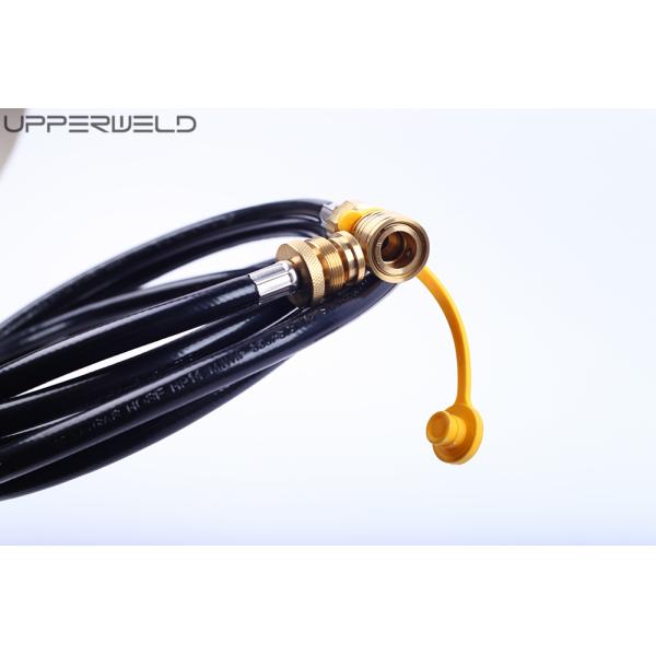 Black Rubber BBQ Grill Hose for Upper Welding Hose Propane Quick Connect Caravan