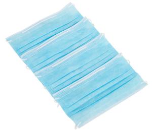 Wholesale Hygienic Disposable Protective Face Mask , 3 Ply Earloop Procedure Masks from china suppliers