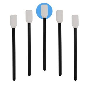 Lint Free Double Layers Rectangular Polyester Swab For Keyboard Cleaning