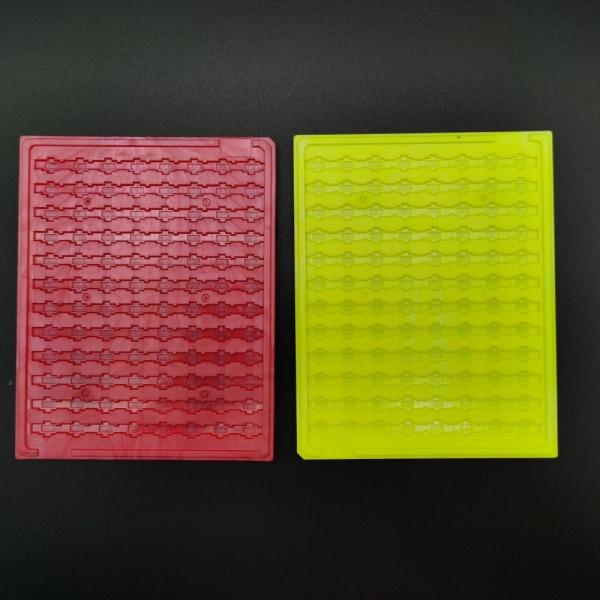 Quality Permanent ESD Transfer Static Colorful Tray 0.4mm Flatness Storing Optical Filters for sale