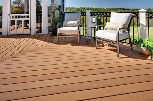 146 X 22mm WPC Hollow Decking Wpc Board For Outdoor Fireproof