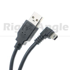 Wholesale Customized 1m 2m 3m 90 Degree Up Down Left Right Angle Data Charging USB A Male to Mini 5pin USB Extension Cable for Camera from china suppliers