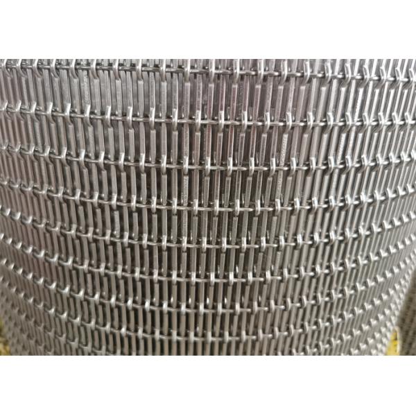 SS304 SS316 Stainless Steel Architectural Mesh Facade Cladding