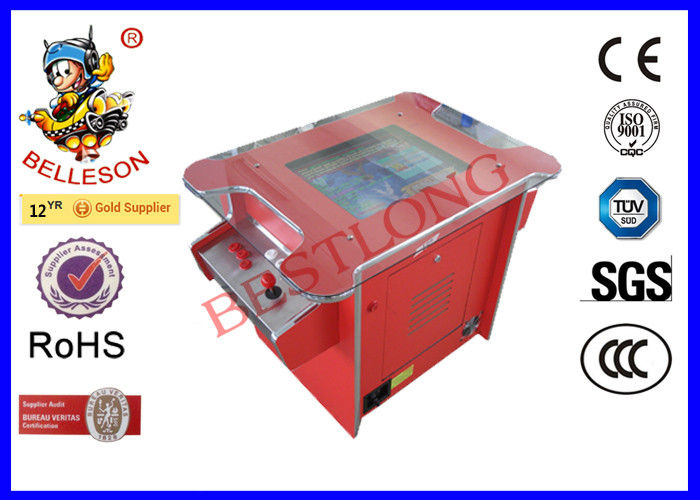 3 Side Desktop Arcade Machine , Arcade Multi Game Machine For Pubs Clubs