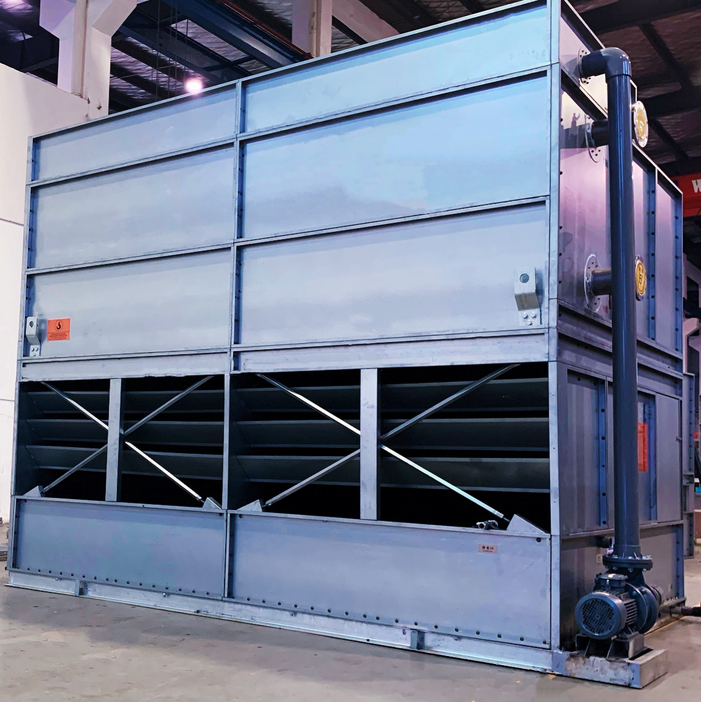 Cross Flow Square Cooling Tower Space Saving Square Type Cooling Tower