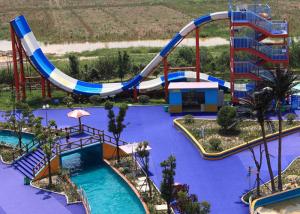 China Interesting Water Park Slide / Adult Water Slide For Indoor Amusement Water Park on sale