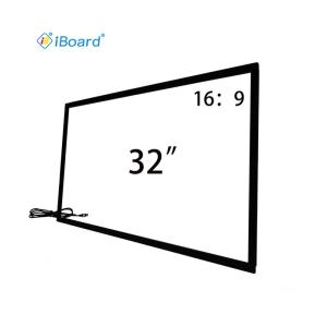 Wholesale 32&quot; Infrared Touch Frame IR multi touch screens overlay kit for video wall kiosk 22&quot;~300&quot; Customized size from china suppliers