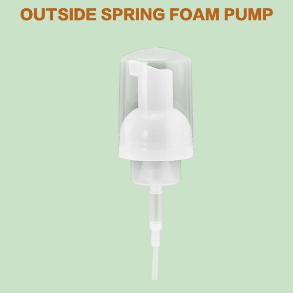 Reusable Non-spill Foam Pump Head with Eco-Friendly Design Features