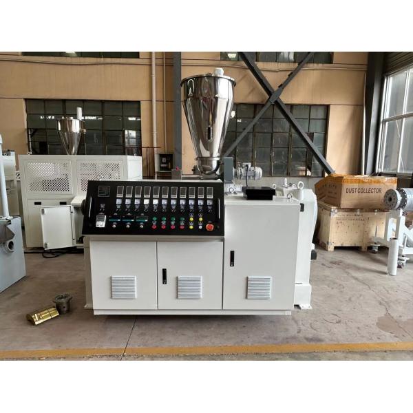 Automatic Conical Twin Screw Extruder Plastic WPC PVC Ceiling Panel Plywood Board/Window Profile/Door Frame Making Extrusion Machine/Production Line