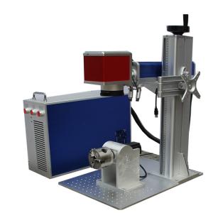 High Efficiency Mini Laser Engraving Machine For Hardware Tool , Fiber Laser Marking System