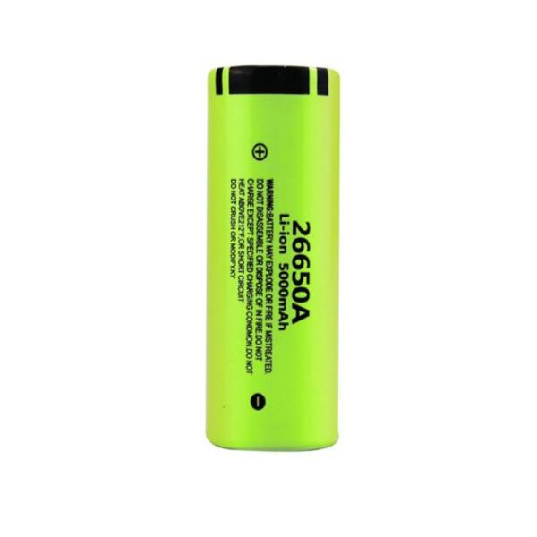 Quality 3.7V 26650 Lithium Ion Rechargeable Cell High Capacity 5000mAh for sale