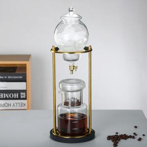 Wholesale 6 and 8 cups Borosilicate Glass Cold Brew Dutch Coffee Maker Iced Coffee Maker from china suppliers