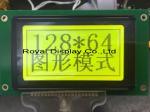 Blue White Serial Graphic Lcd , 128 X 64 Graphic Lcd Display T6963C Controller
