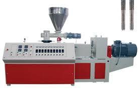 China Flexible Pipe Making Machines With Conical Twin Screw High Frequency on sale