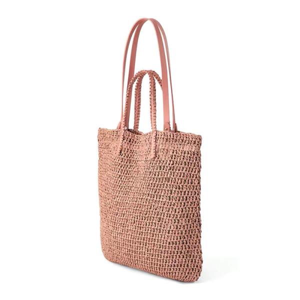 Rural Style Summer Beach Crochet Bag Tote Women Small Fresh Straw Woven