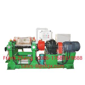 Wholesale Variable Blade Speed Control 2 Roll Rubber Mixing Machine Customization from china suppliers