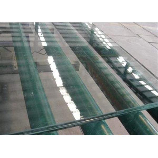 Clear And Tinted Laminated Glass , Flat / Curved Laminated Glass For Sound Control