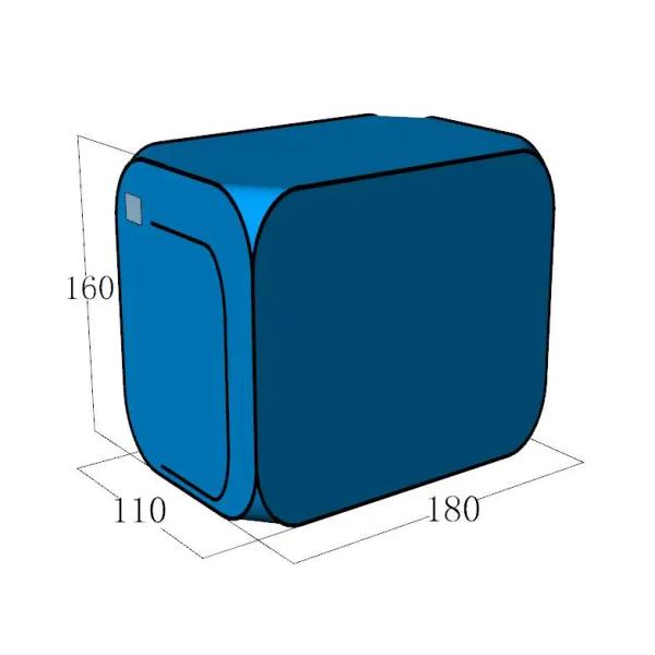 Quadrilateral compartment refuge isolation room simple quick-open folding tent shelter tent module tent