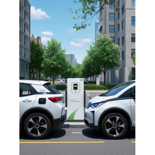 Fast Dustproof Dc Ev Charging Stations Dc Quick Charger Galvanized Steel