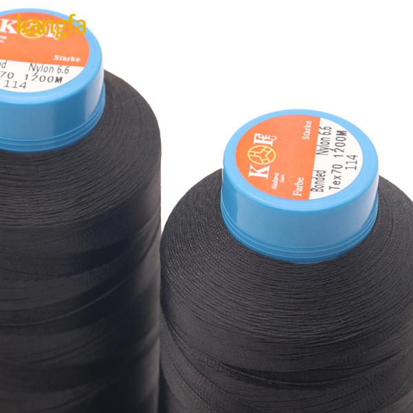 100g Weight Polyester Braided Thread for High Tenacity Continuous Filament Leather Sewing
