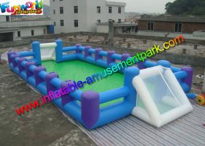 China Human Table Soapy Inflatable Soccer Field Football Court Arena 16m X 8m on sale