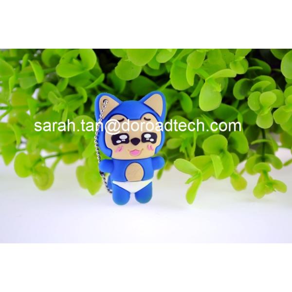 Promotional Gift Custom Cartoon PVC USB Flash Drive