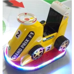 Wholesale Yellow F1 kiddy racing ride amusement park game machine fiberglass material from china suppliers