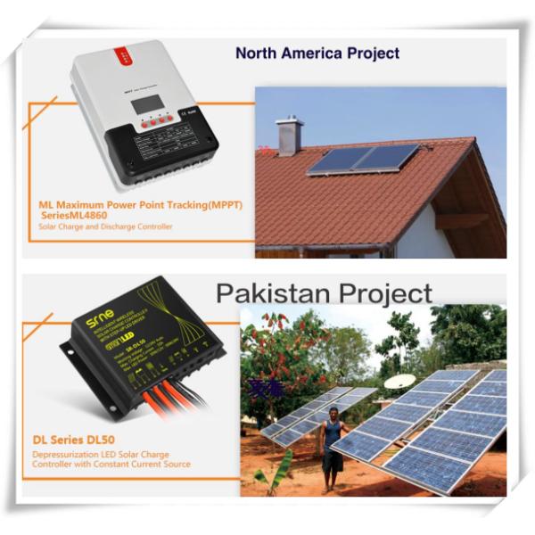 Waterproof Mppt Charge Controller ML2420 Solar Power Controller With RS232