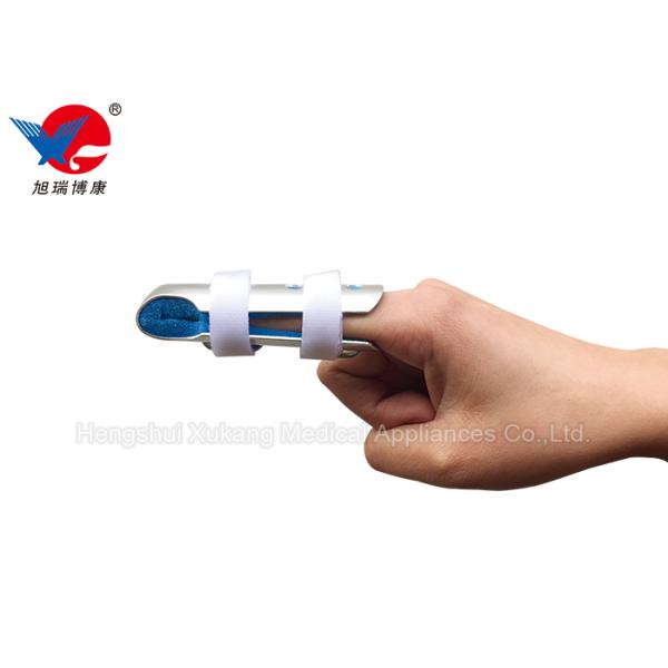 Lightweight Protective Hand Finger Splint , Blue And White Trigger Finger Splint