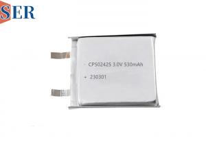 China CP502425 CP502525 Lithium Manganese Soft Pack Battery 3.0V Li-MnO2 Soft Pouch Cell For RFID IoT LoRa Alar on sale