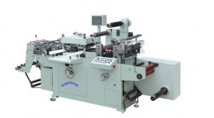 China AUTOMATIC LABEL DIE CUTTING MACHINE MATCHING WITH DIFFERENT PRINTING MACHINE AND SLITTING MACHINE ROLL PAPER PRINTING on sale