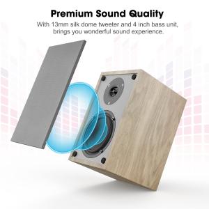 Wholesale 100W Audio Bluetooth Bookshelf Speakers Wireless For Home Theater from china suppliers