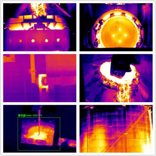 384×288 IP54 High Resolution Thermal Camera , Handheld Infrared Camera