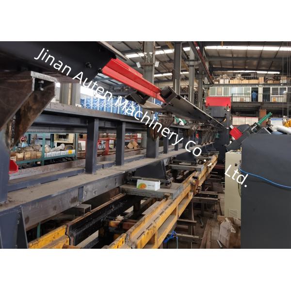 3 Drill On Each Side CNC Angle Drilling And Marking Line Machine 18 Characters