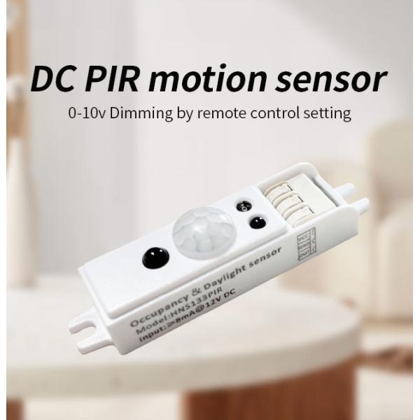 HNS133PIR 12V PIR Motion Sensor 0 - 10v Dimmable Daylight Lux On For LED Panel / Troffer
