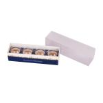 Customized Chocolate Paper Boxes , Pink Packaging Boxes With Clear Window