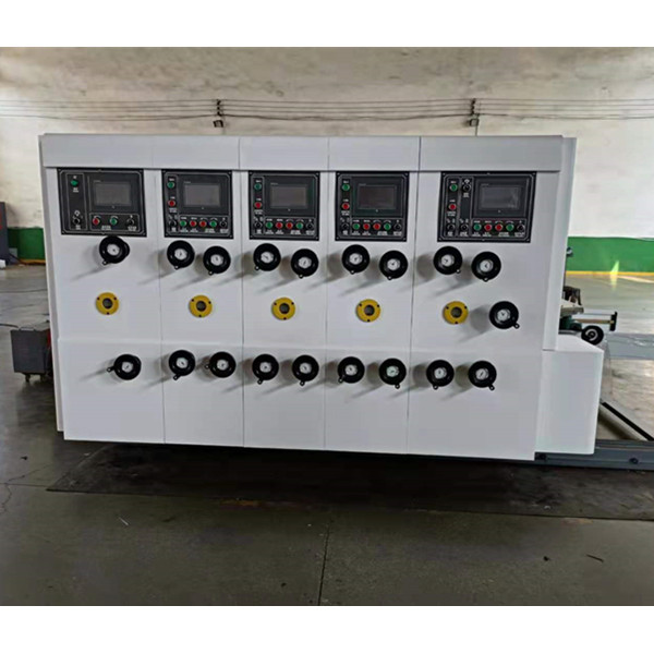 4 Color Flexo Corrugated Box Printing Machine Automatic Feeding