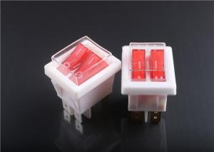 China Electronic Control Double Rocker Switch ,  Juicer Switch With Waterproof Cover on sale